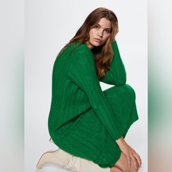 MANGO Sweater dress - Picture 4 of 5